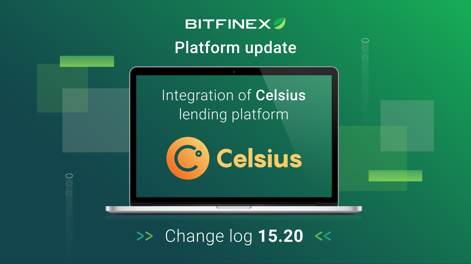 Change Log: Version 15.20 - Bitfinex blog