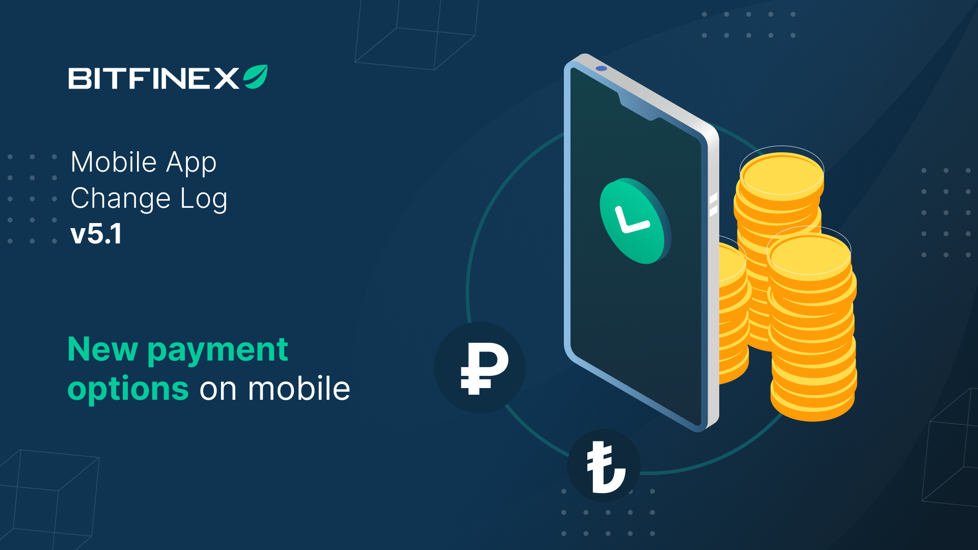 Mobile App Change Log 5.1.0 - Bitfinex blog