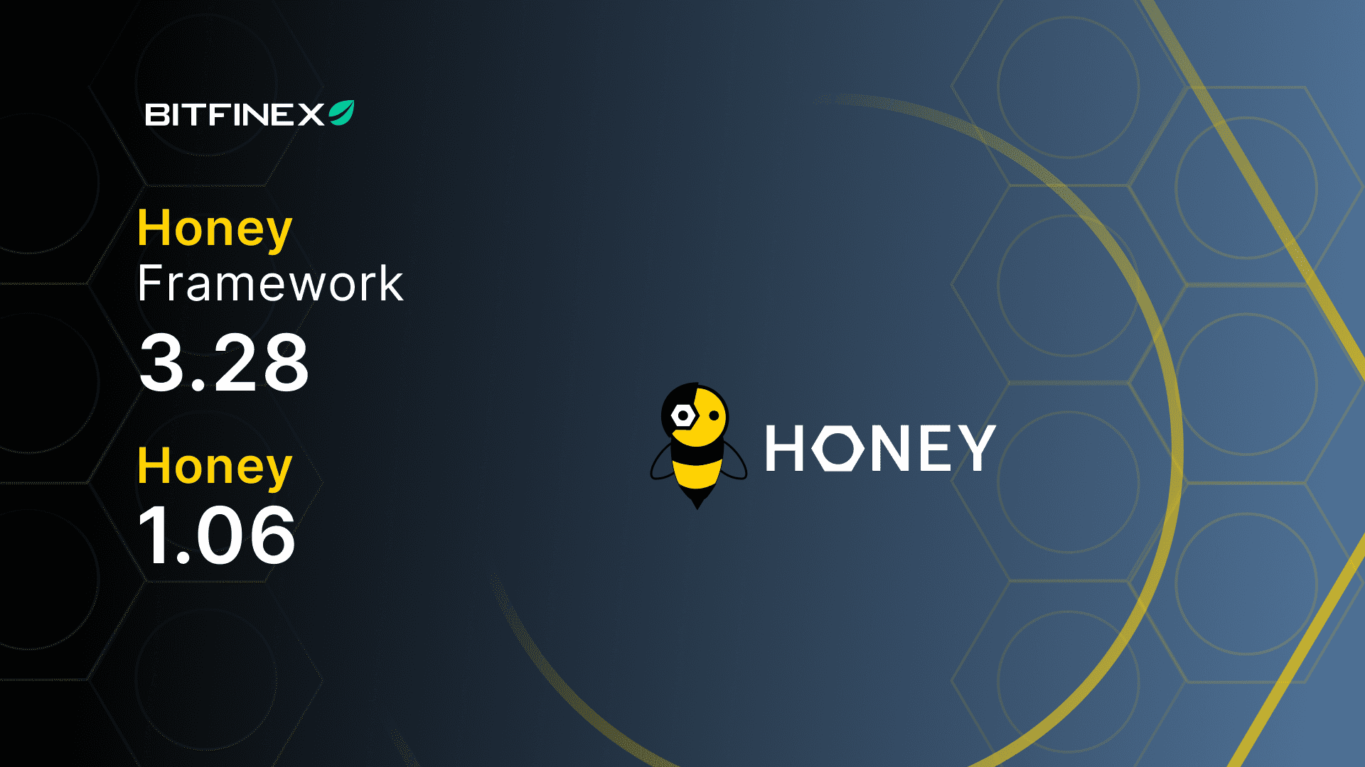 Bitfinex Honey Framework and Honey Change Log