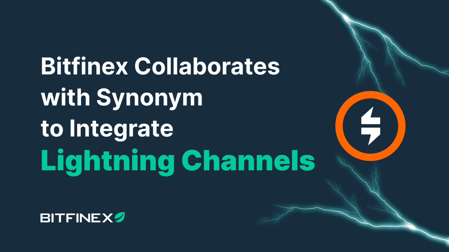 Bitfinex Collaborates with Synonym to Connect More Customers to the